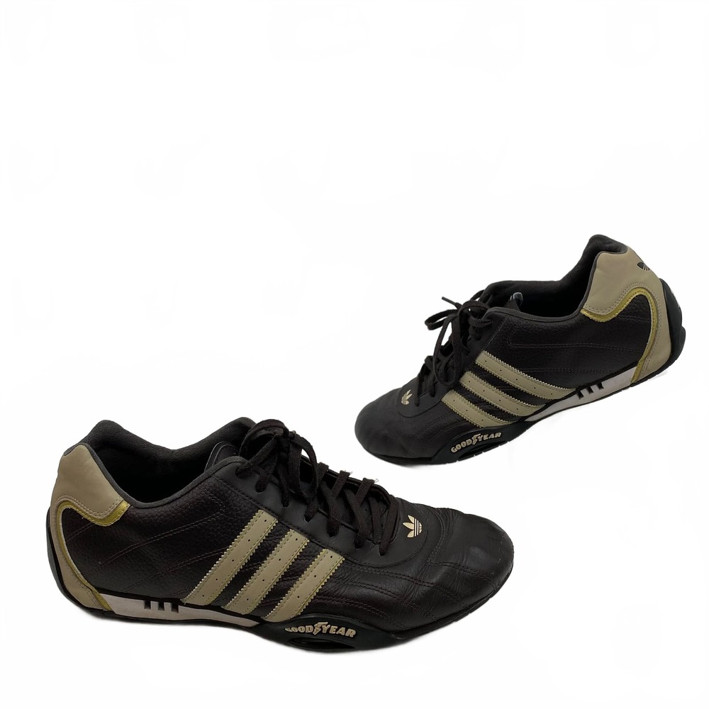 Adidas Brown Beige Sneakers Goodyear | Mens 12